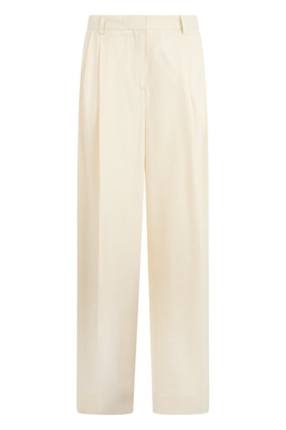 Trousers with pleats RTW