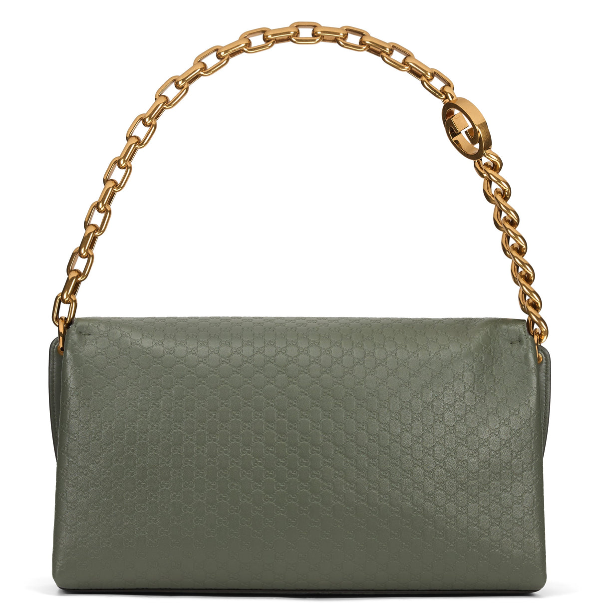 Leather bag with GG embossed monogram BAGS