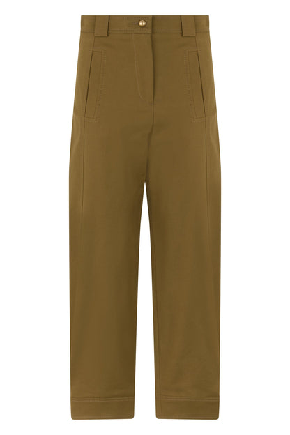 Straight pants with a high waist RTW