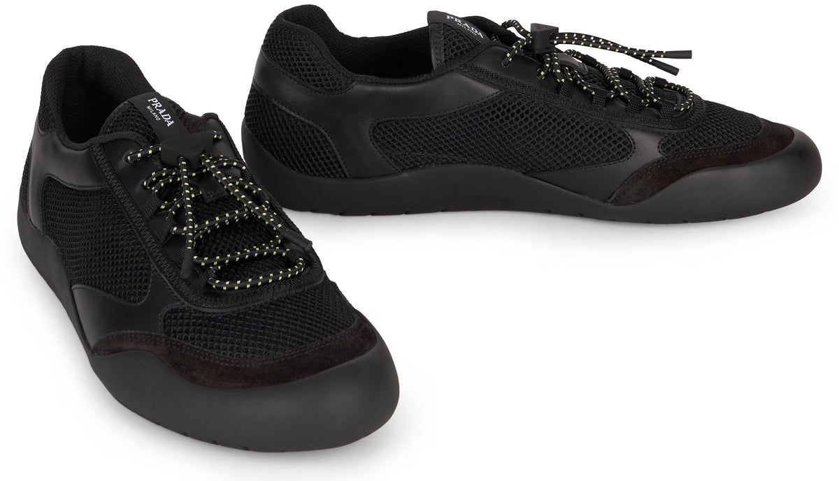 Sneakers Speedrock in leather and mesh fabric SHOES