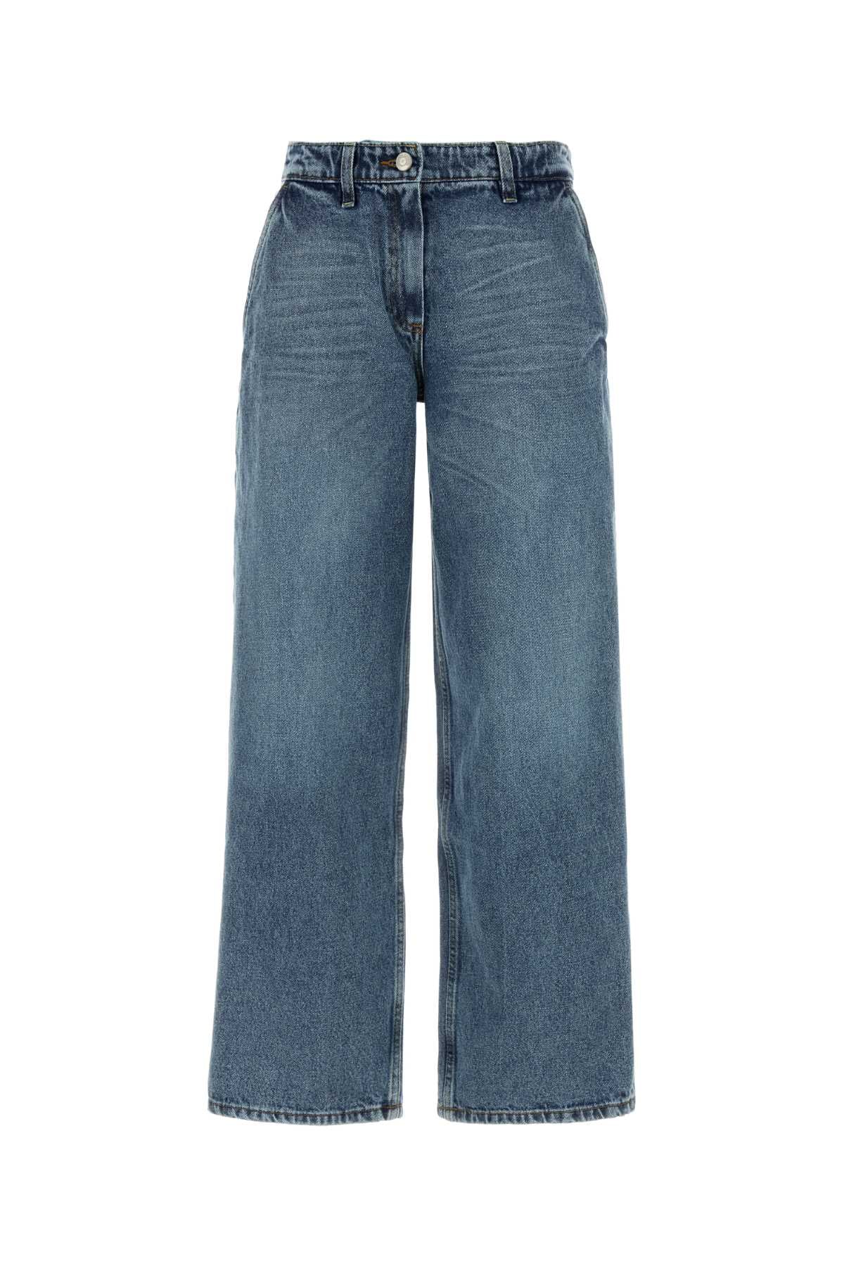 Magda Butrym Re26 denim 03 pants dark blue