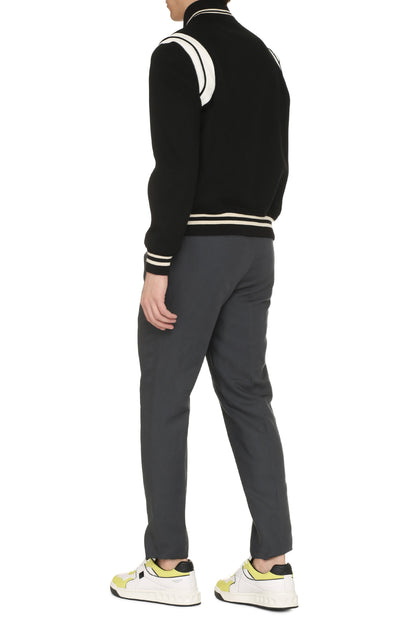 Teddy wool bomber jacket RTW
