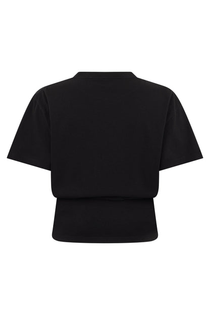 Crop T-shirt with Graphic Design RTW