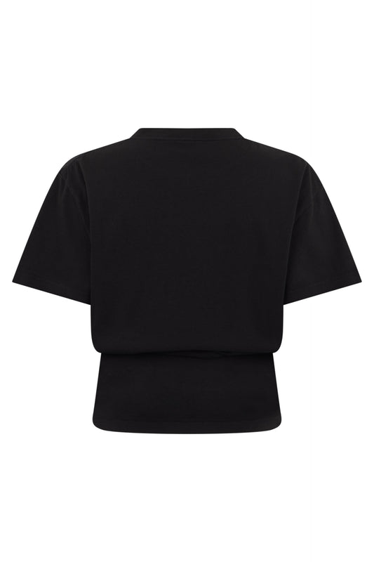 Crop T-shirt with Graphic Design RTW