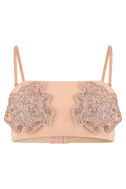 Short top with embroidery RTW