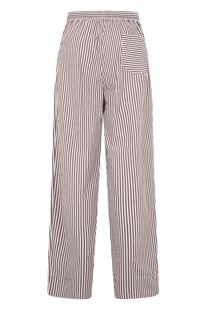Striped pants with rhinestones RTW