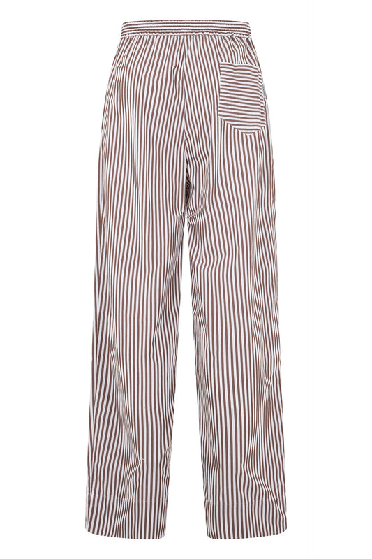 Striped pants with rhinestones RTW