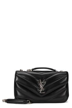 Saint Laurent LouLou bag in quilted chevron leather