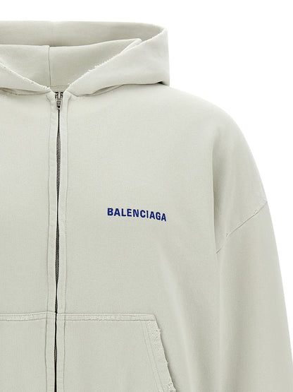 'Balenciaga Back' hoodie Sweatshirt