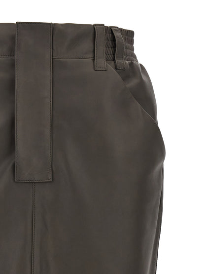 Leather skirt Skirts