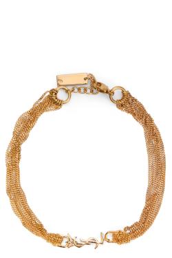 Saint Laurent Metal bracelet with tassel Cassandre