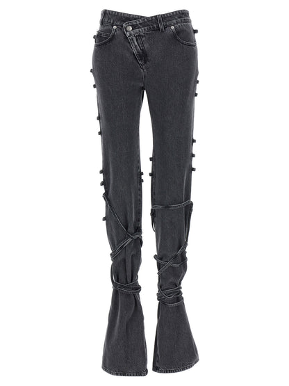 Jeans asymmetric closure Jeans