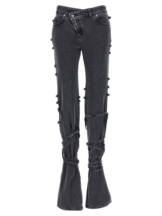 Jeans asymmetric closure Jeans