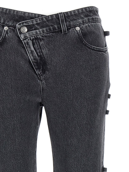 Jeans asymmetric closure Jeans
