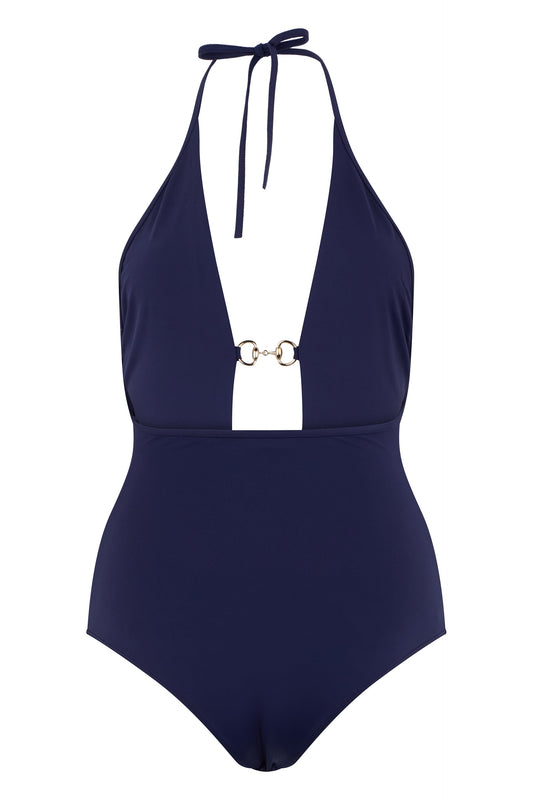 One-piece with clamp details RTW