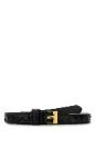 Bottega Veneta Intreccio small squared buckle 1,5 cm