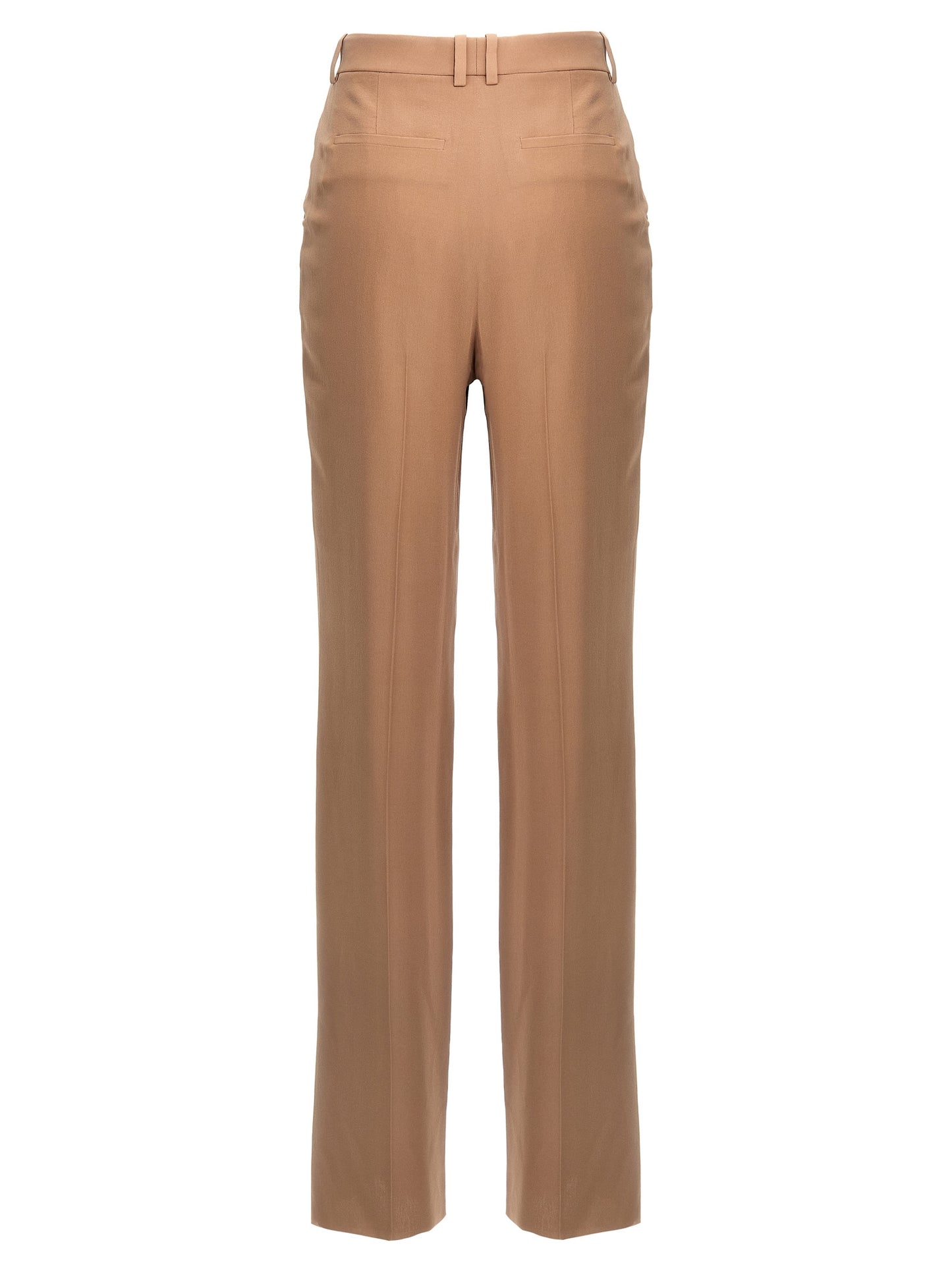 Crepe silk pants Pants