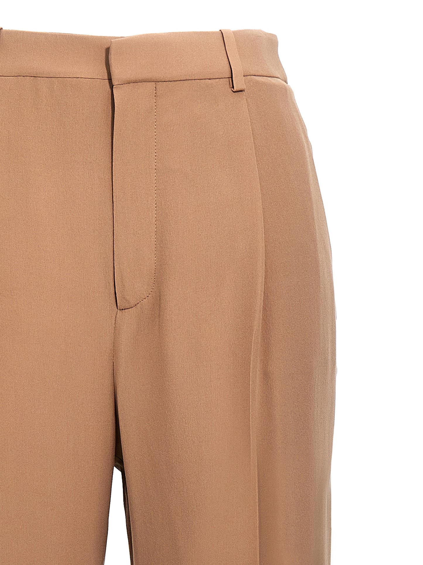 Crepe silk pants Pants