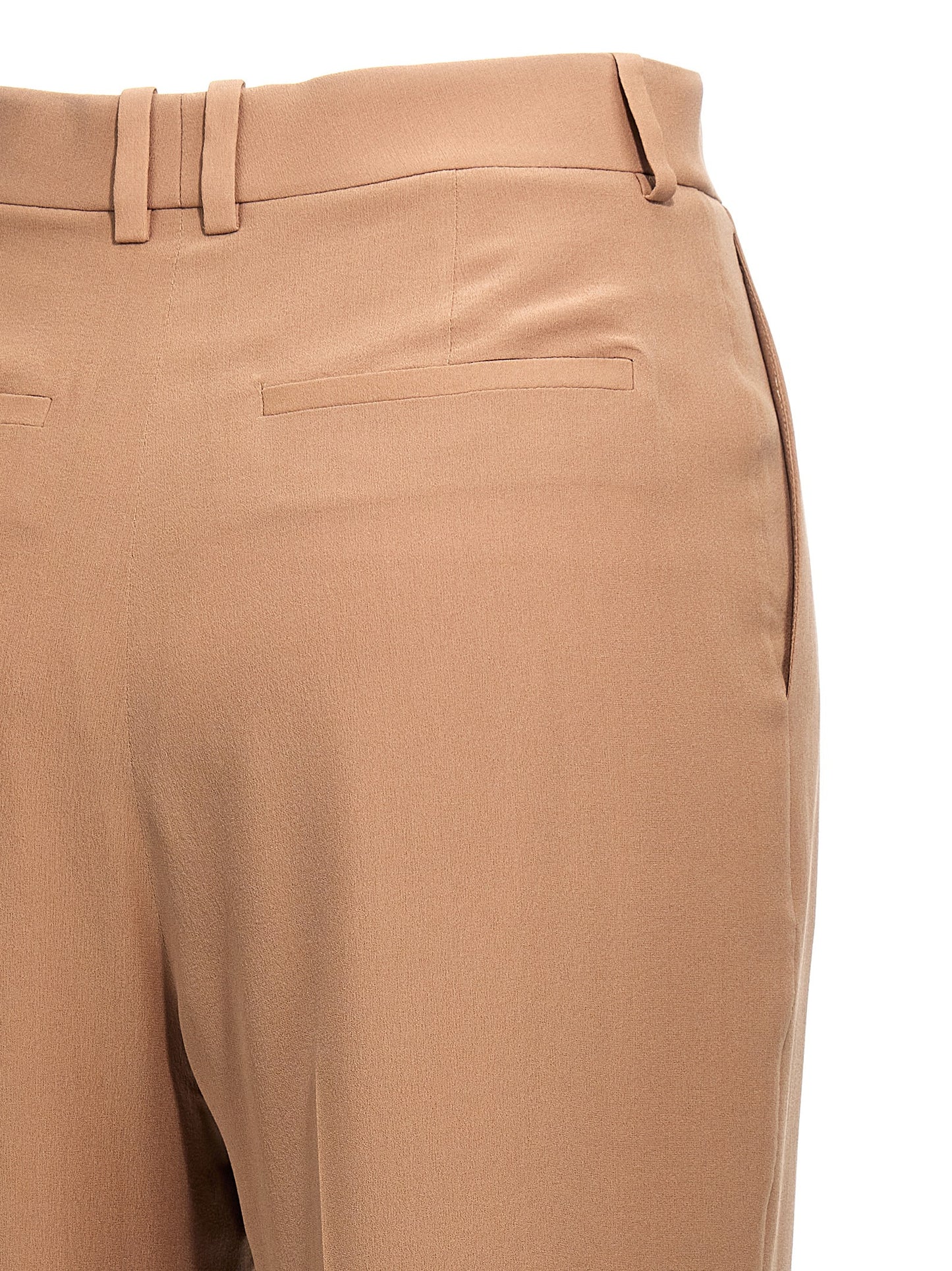 Crepe silk pants Pants