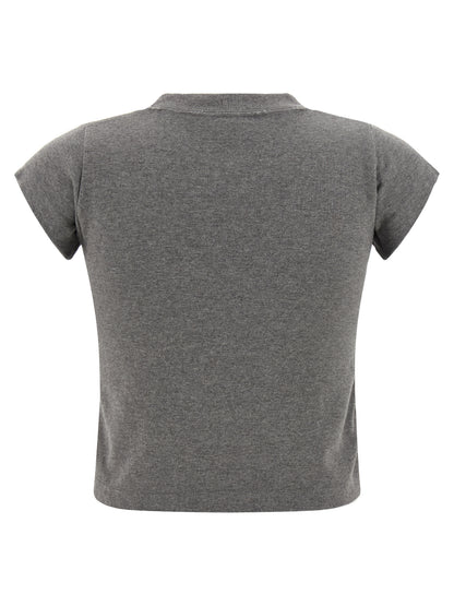 'Shrunk Luxury Script' T-shirt T-shirt