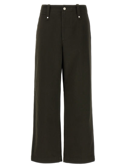 Gabardine trousers Pants