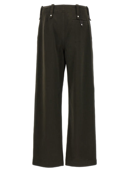Gabardine trousers Pants