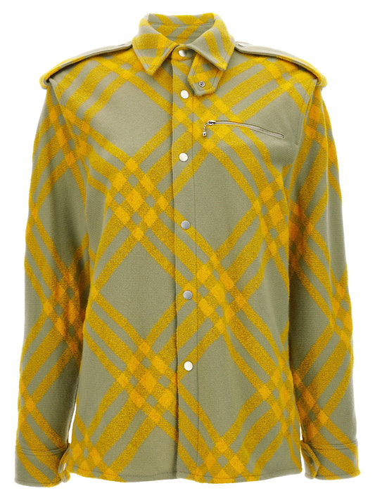 Check overshirt Shirt, blouse