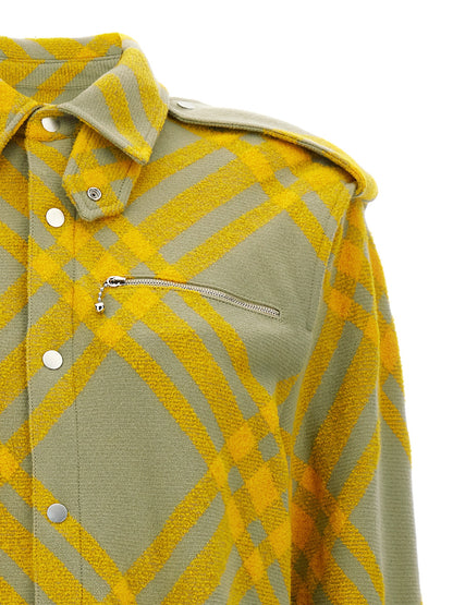 Check overshirt Shirt, blouse
