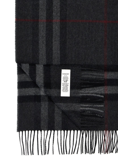 Check scarf Scarves, foulards
