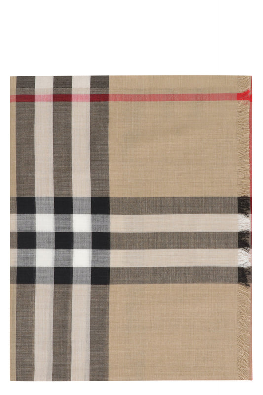 Burberry Wool and silk scarf