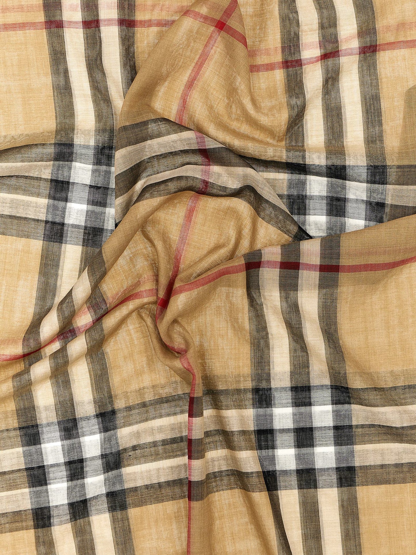 Check scarf Scarves, foulards