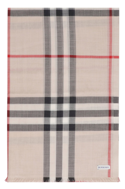 Burberry Wool and silk scarf