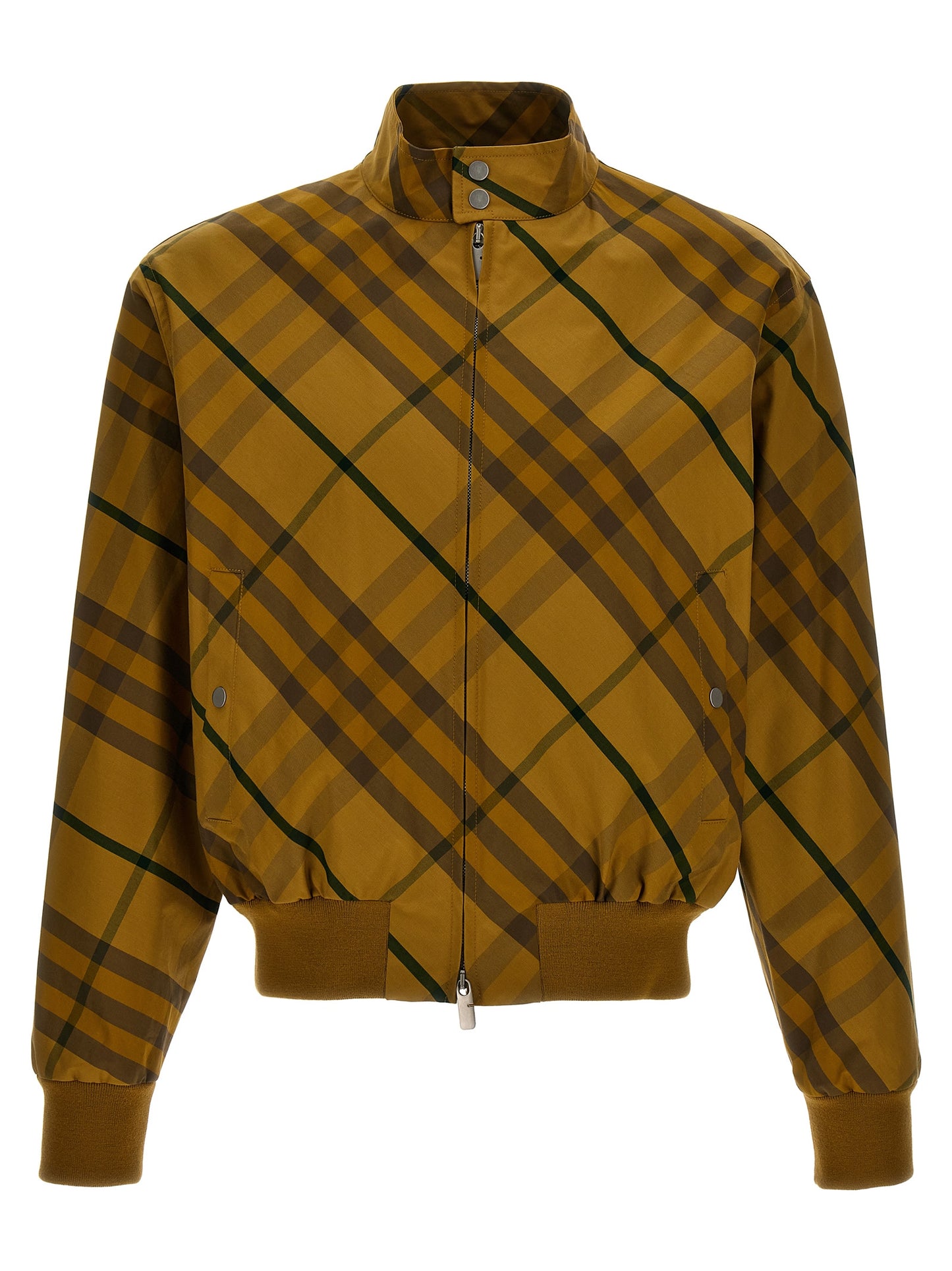 Check print jacket Piumini, Parka, Giacche casual