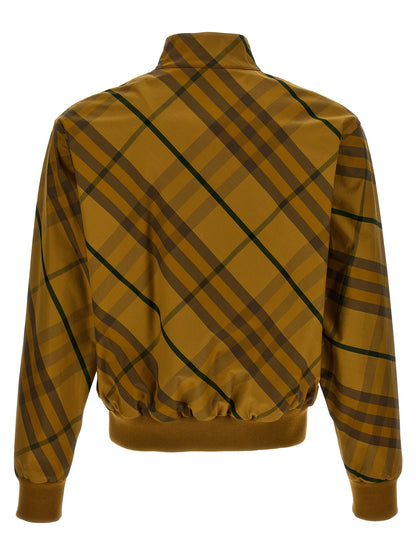 Check print jacket Piumini, Parka, Giacche casual