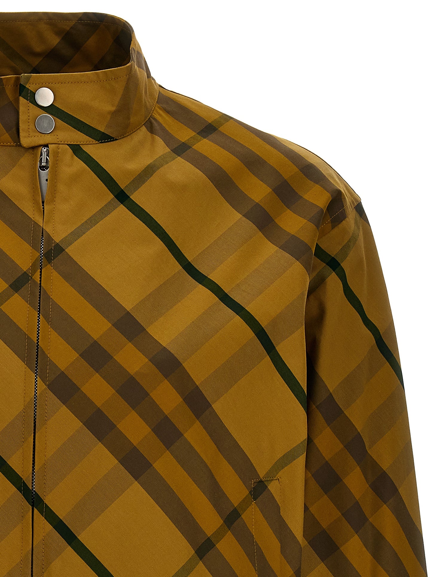Check print jacket Piumini, Parka, Giacche casual