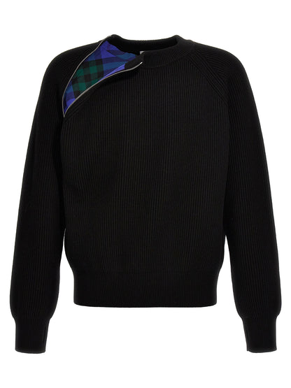 Zip detail sweater Sweater, cardigans