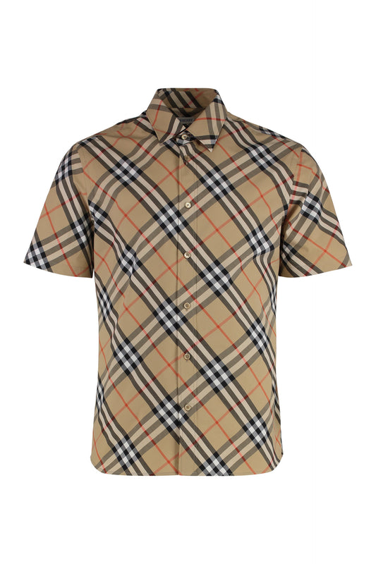 Burberry Checked cotton shirt