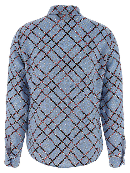 Clamp print shirt Shirt, blouse