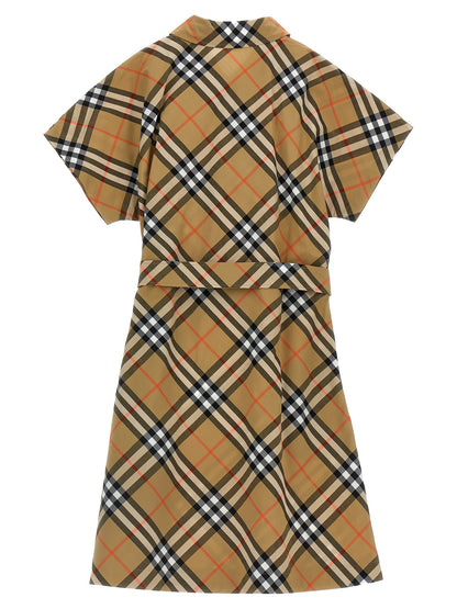 Check chemisier dress Dresses