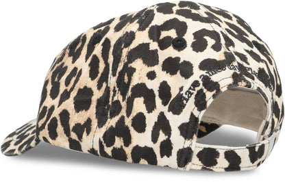 Leopard print cap ACC