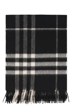 Burberry Checked cashmere scarf