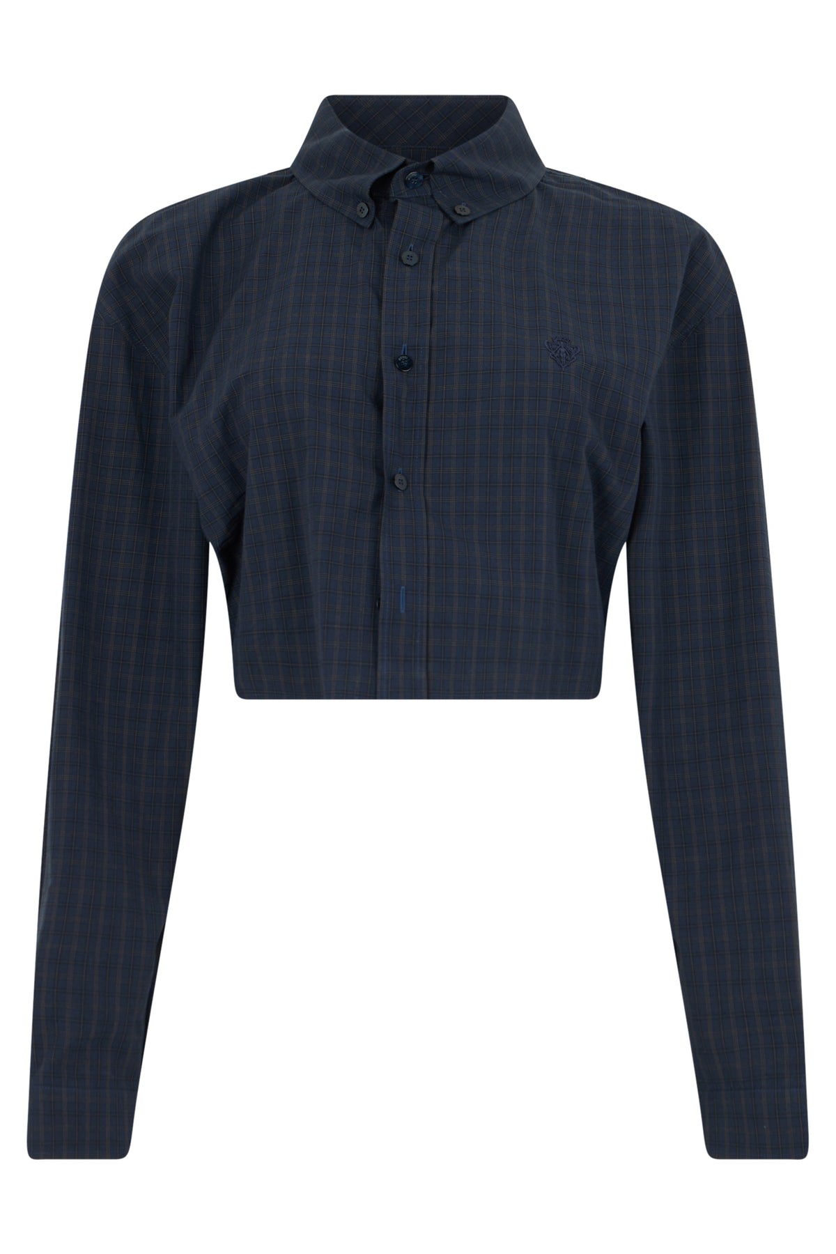 Checked cropped shirt RTW