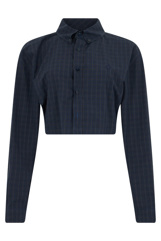 Checked cropped shirt RTW