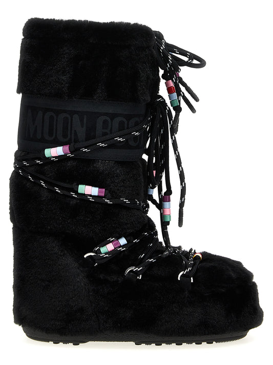 'Icon Faux-Fur Beads' boots Boots, ankle boots