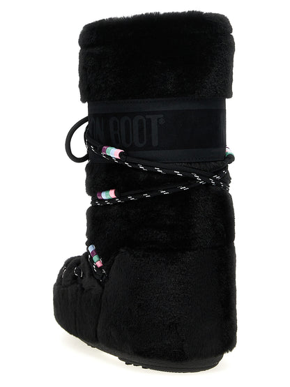 'Icon Faux-Fur Beads' boots Boots, ankle boots