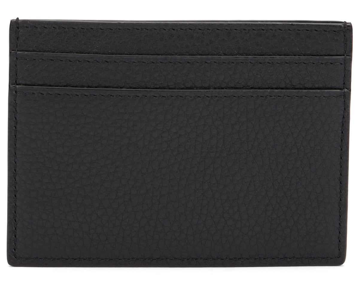 Tiny Cassandre card holder in leather RTW