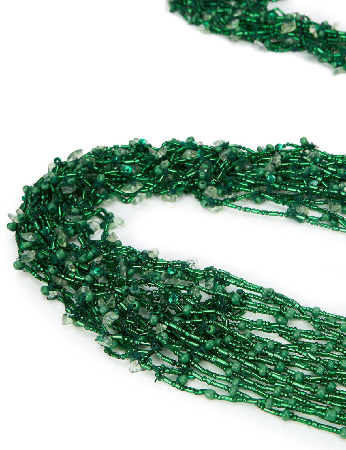 Scarf necklace with beads ACC