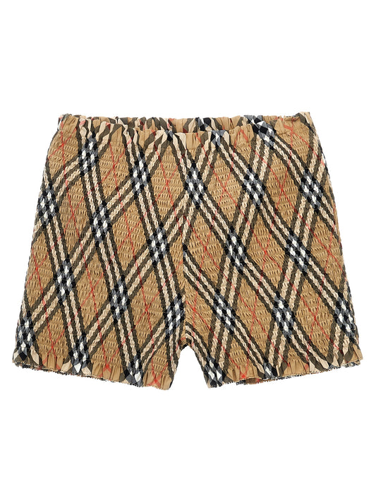 Smock stitch bermuda shorts Bermuda, short