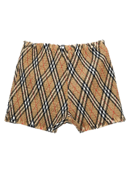 Smock stitch bermuda shorts Bermuda, short