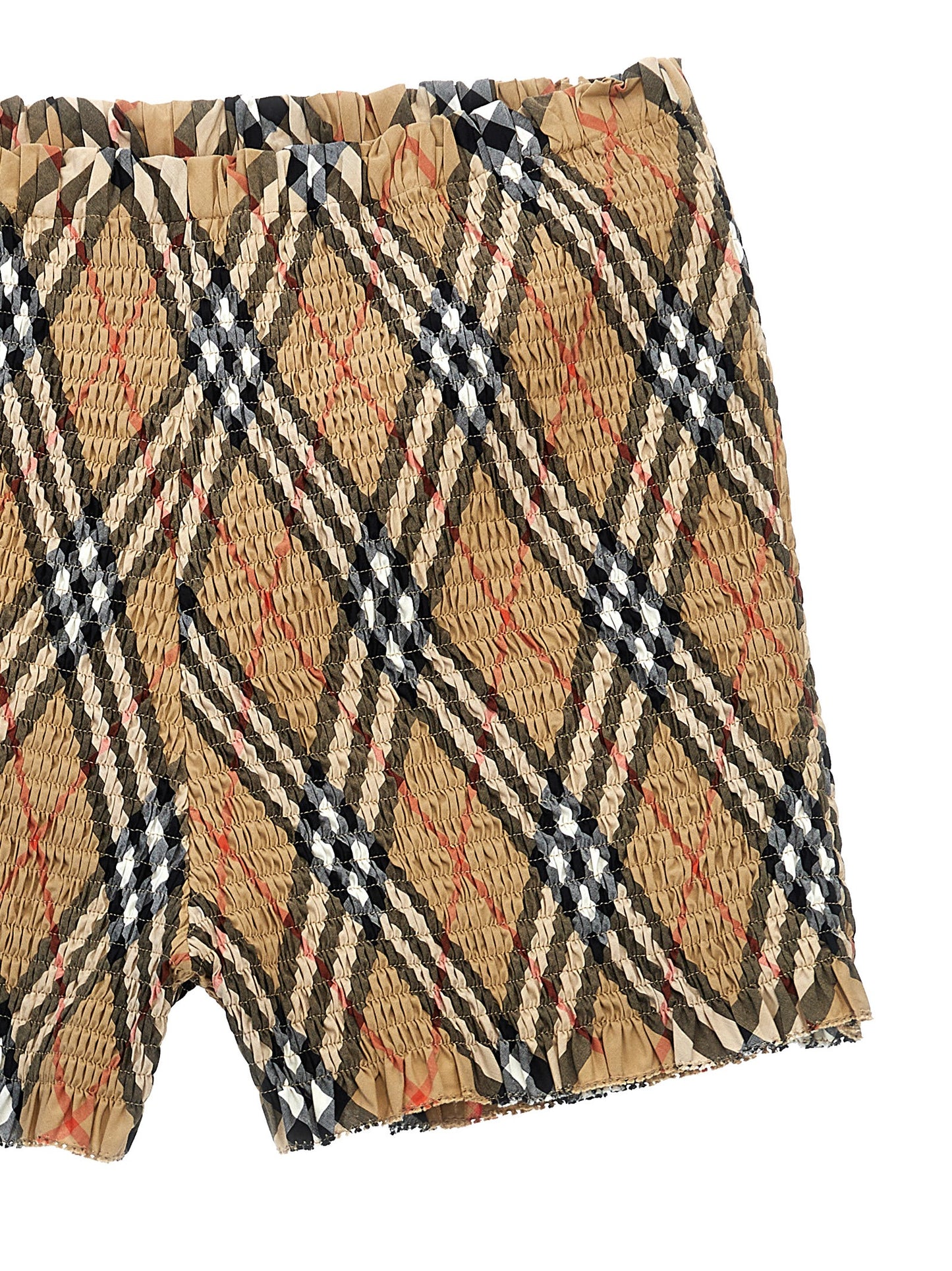 Smock stitch bermuda shorts Bermuda, short